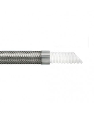 ТИП TCS-Нержавеющая сталь Обложка оплетки Convoluted PTFE Tube ТИП TCS-Нержавеющая сталь Обложка оплетки Convoluted PTFE Tube